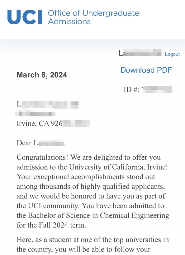 美国大学申请offer：UCI_Engineering